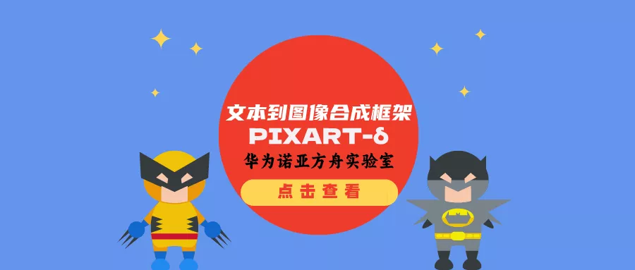文本到图像合成框架PIXART-δ：0.5秒内生成1024×1024像素的图像