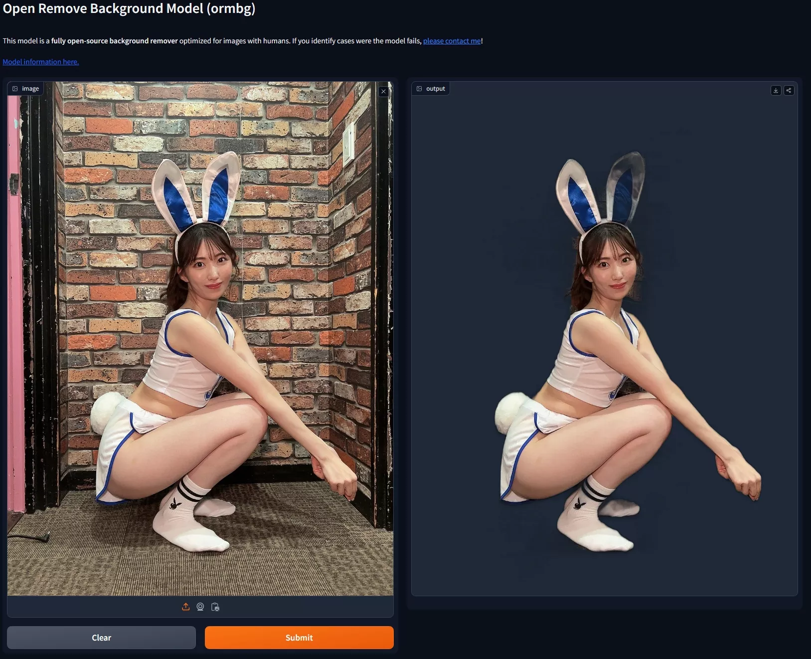全新开源背景移除模型ormbg：专门针对含有人物的图像进行了优化