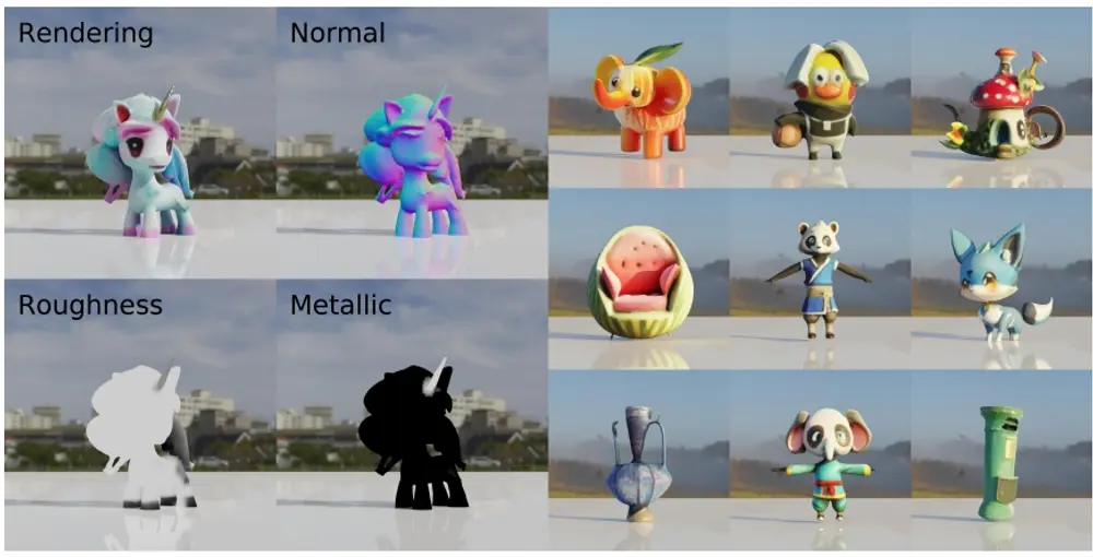 3D资产生成模型3DTopia-XL：根据文本或视觉输入生成高质量的3D模型