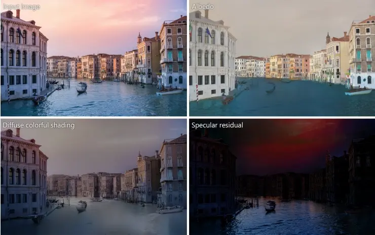 ColorfulShading:能够在复杂的环境中准确地分离出物体的颜色和光照效果