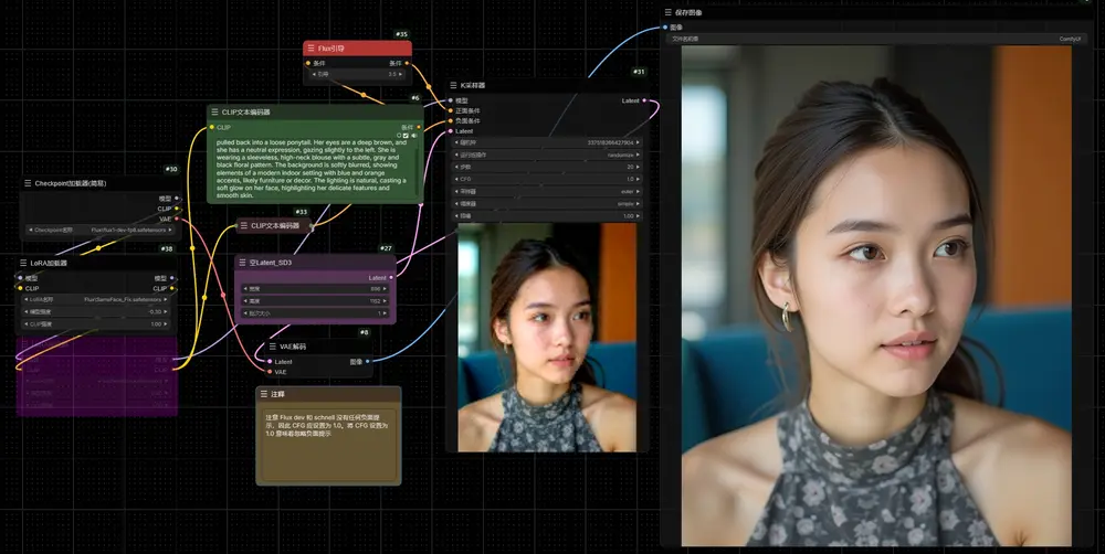 SameFace Fix:专注于修复Flux模型在生成图像时人物脸型同质化