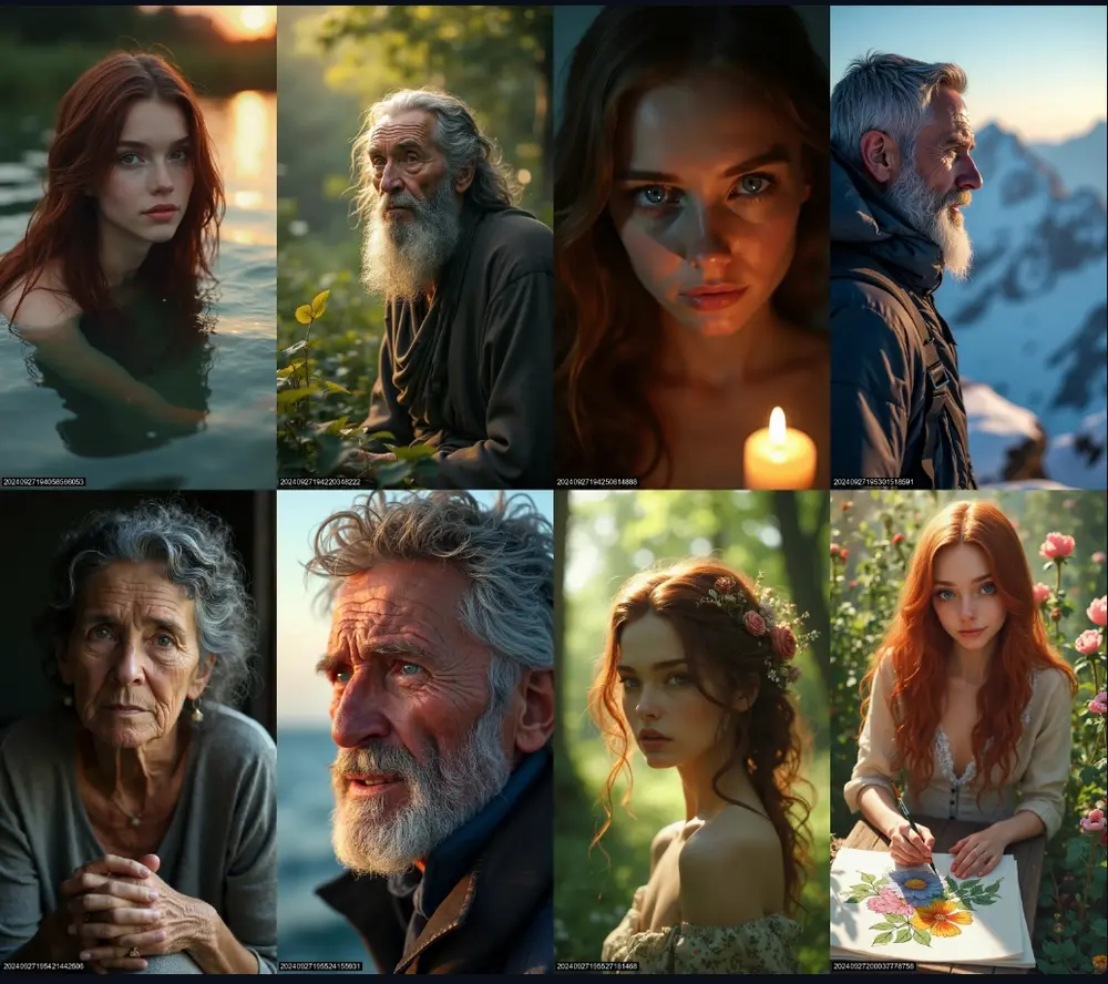 Photorealistic Portrait Prompt Dataset:专为FLUX.1设计的写实肖像提示数据集