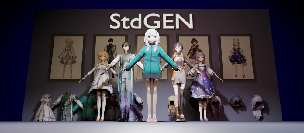 StdGEN：从单张图像生成高质量3D角色