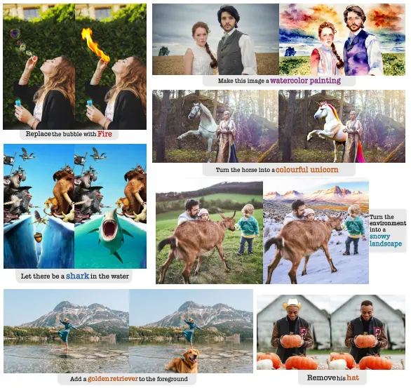 图像编辑通用模型OMNI-EDIT:通过专家监督来构建,能够执行多种图像编辑任务