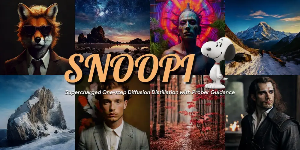 SNOOPI：提高一步式（one-step）文生图模型的稳定性和控制能力