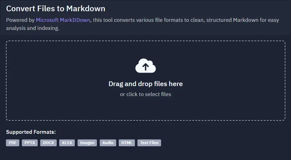 MarkItDown MCP