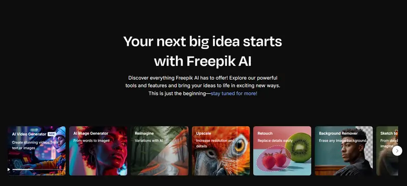 Freepik AI Suite