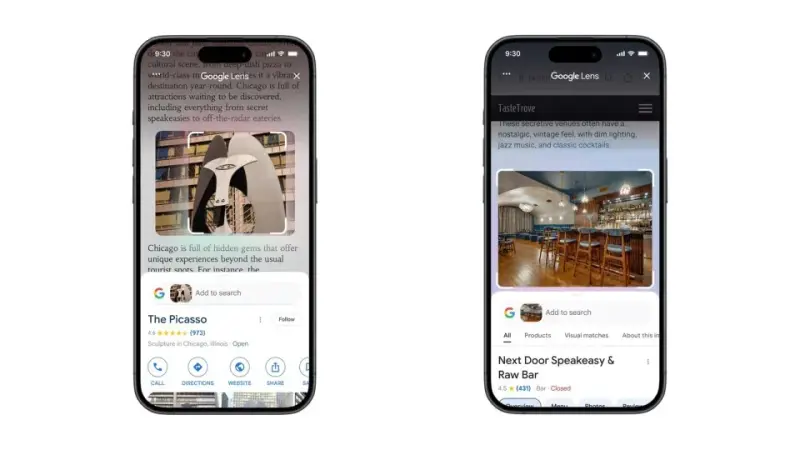 谷歌为 iPhone 用户带来类似“圈选搜索”的功能