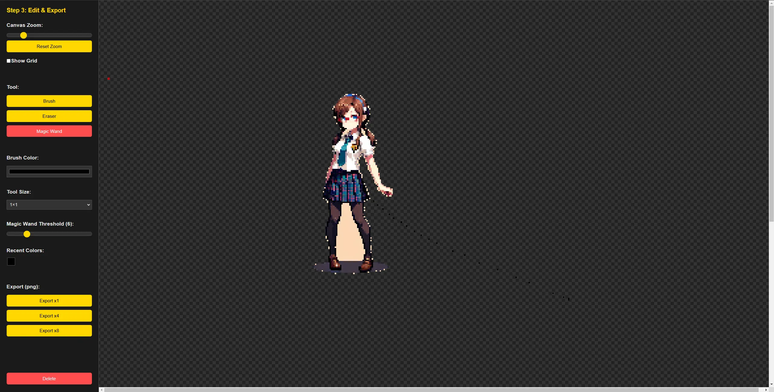 Pixel Perfect - AI Art Converter