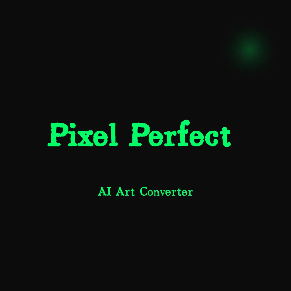 Pixel Perfect - AI Art Converter