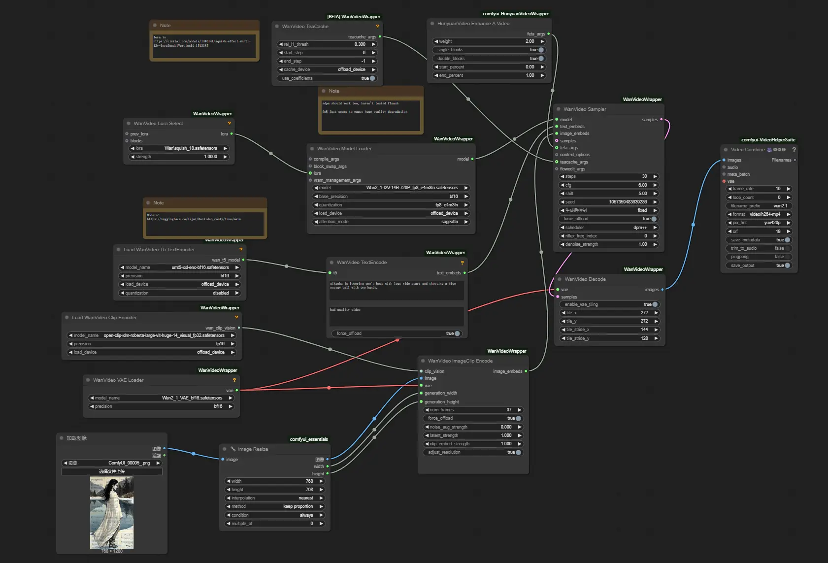 Street Fighter Hodouken I2V Lora
