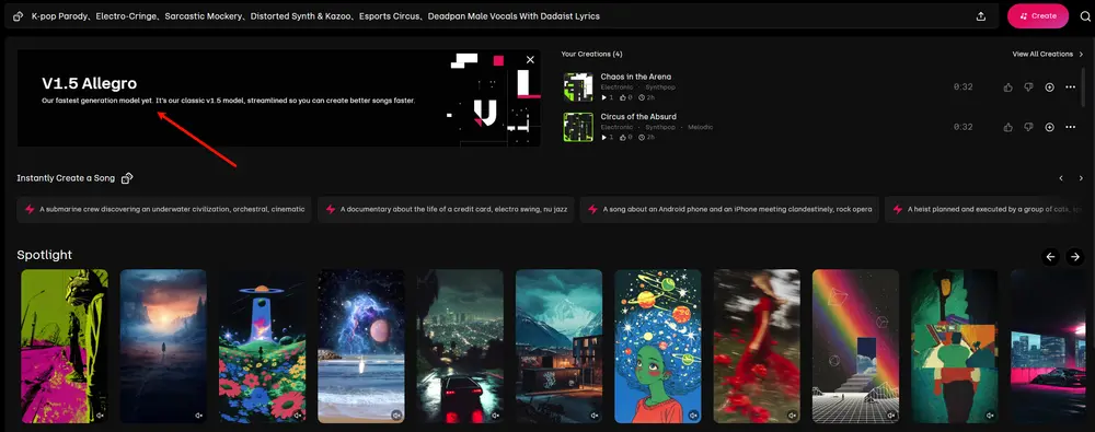 Udio推出 v1.5 Allegro模型，体验更快更高质量的音乐创作体验
