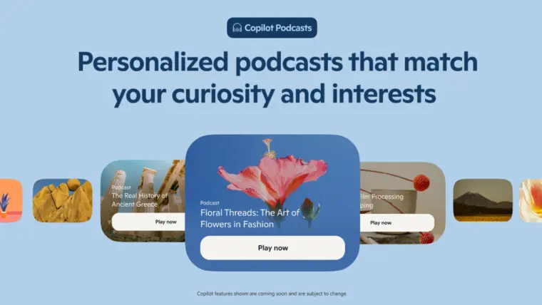 微软Copilot Podcasts挑战谷歌NotebookLM,AI助手竞争升级