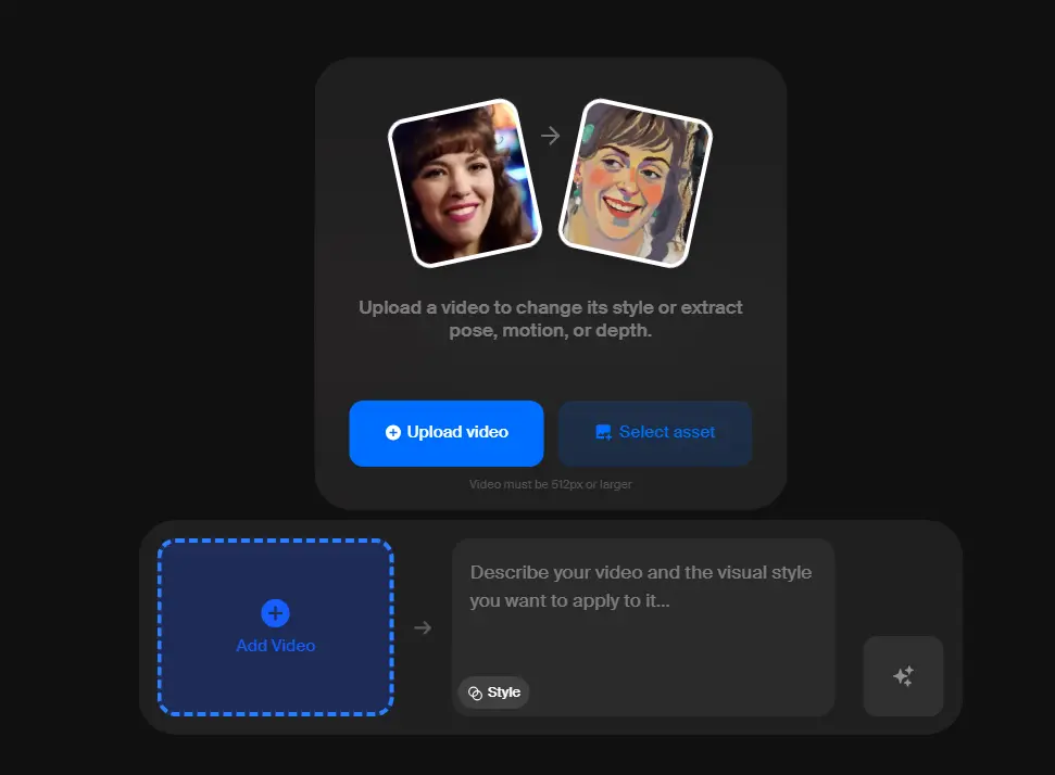 Krea AI推出全新视频Re-style工具