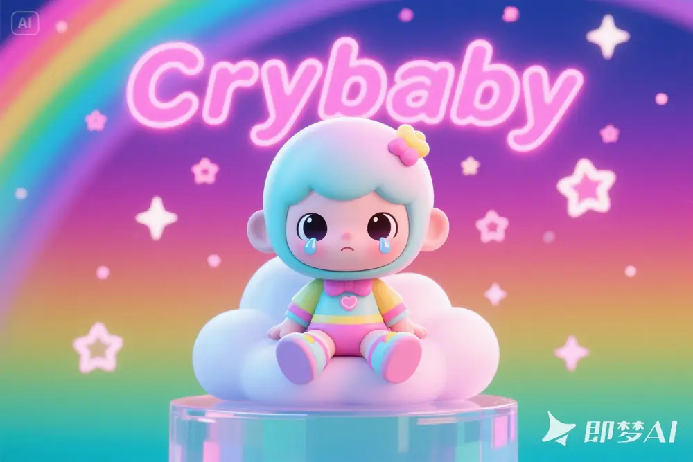 限量版不够玩?自己DIY一个Crybaby哭娃手办,分分钟刷爆朋友圈