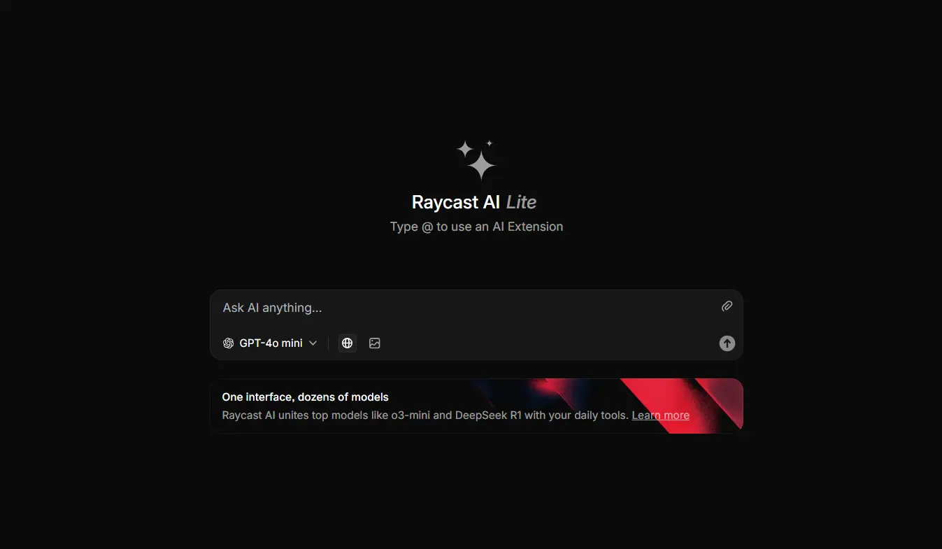 Raycast AI