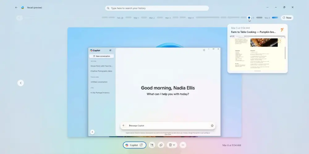 微软已开始公开向 Copilot+ PC 推出其备受争议的 Recall 功能