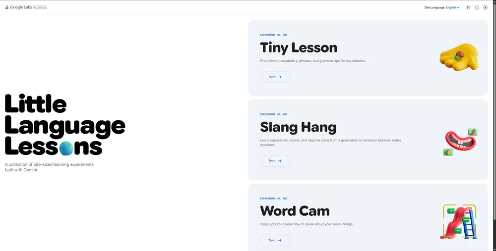 Little Language Lessons