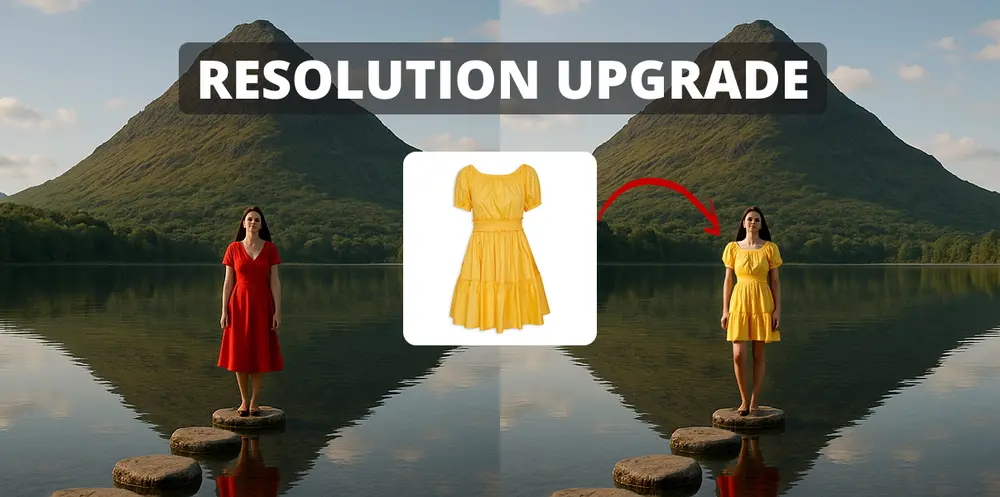 FASHN 虚拟试穿升级到v1.5版:更高分辨率、更灵活宽高比,性能依旧