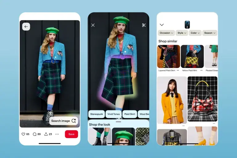 Pinterest 推出全新 AI 驱动视觉搜索功能，助力用户通过图像搜索和优化创意