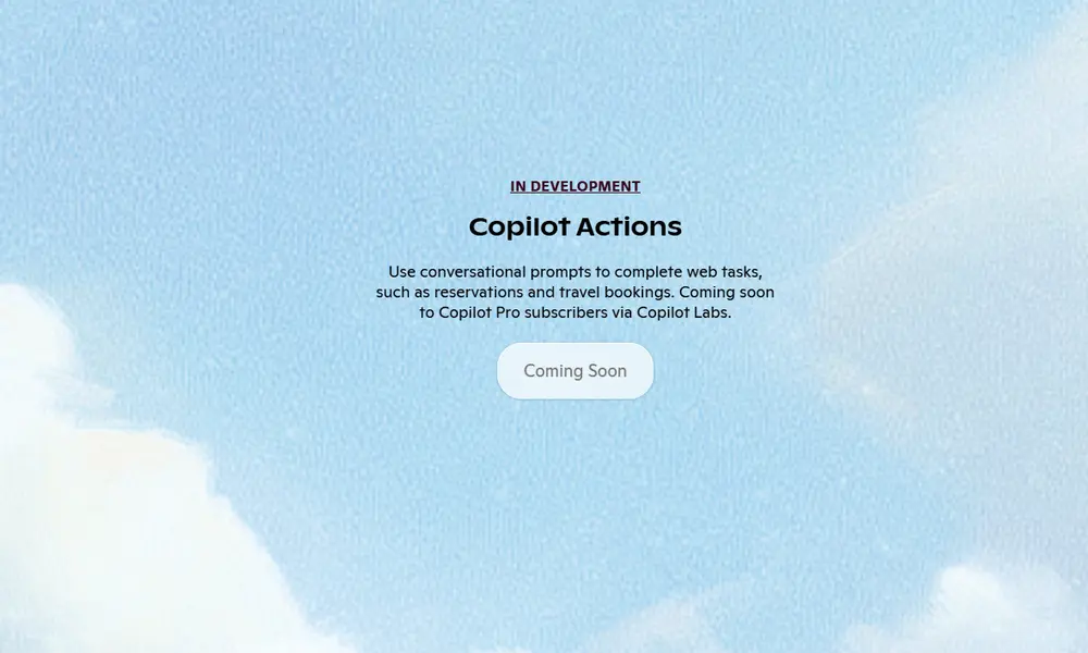 微软Copilot升级:Agent Actions测试与原生图像生成功能上线