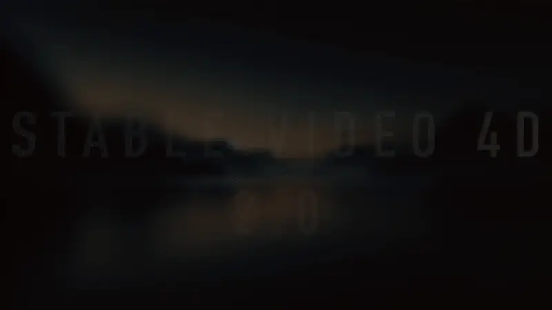 Stability AI 推出 Stable Video 4D 2.0:单视角视频生成高质量多视角 4D 资产