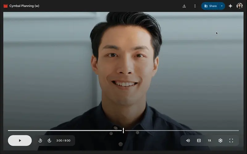 谷歌云端硬盘新增 Gemini 视频分析功能：用 AI 快速总结视频内容
