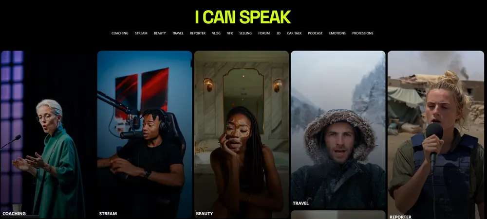 Higgsfield AI 推出 Speak 功能:一键生成带动作与情感的 AI 视频