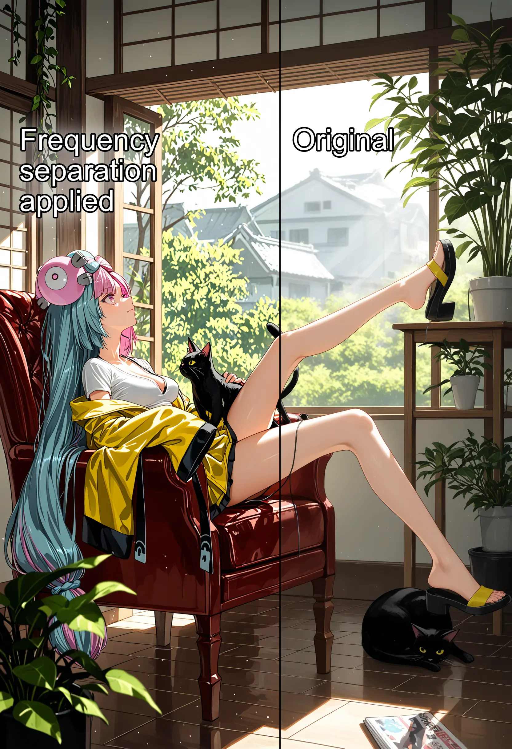 Frequency Separation Extension for WebUI：频率分离新玩法，让 SD WebUI 输出更清晰的图像