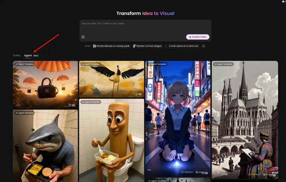 海螺视频智能体 Beta 上线:零门槛开启创意视频制作