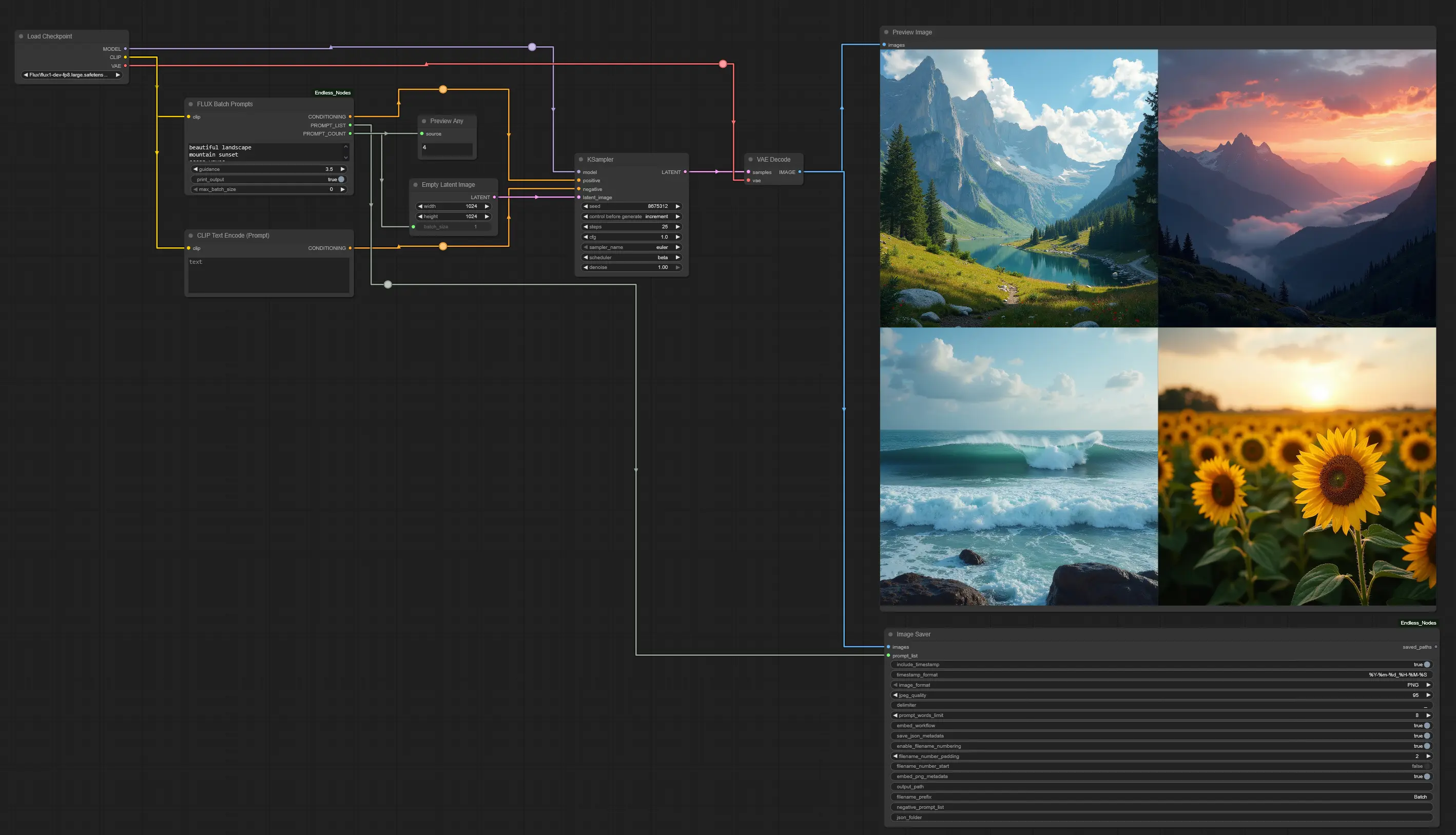 Endless Nodes：为 ComfyUI 提供强大扩展能力的自定义节点集