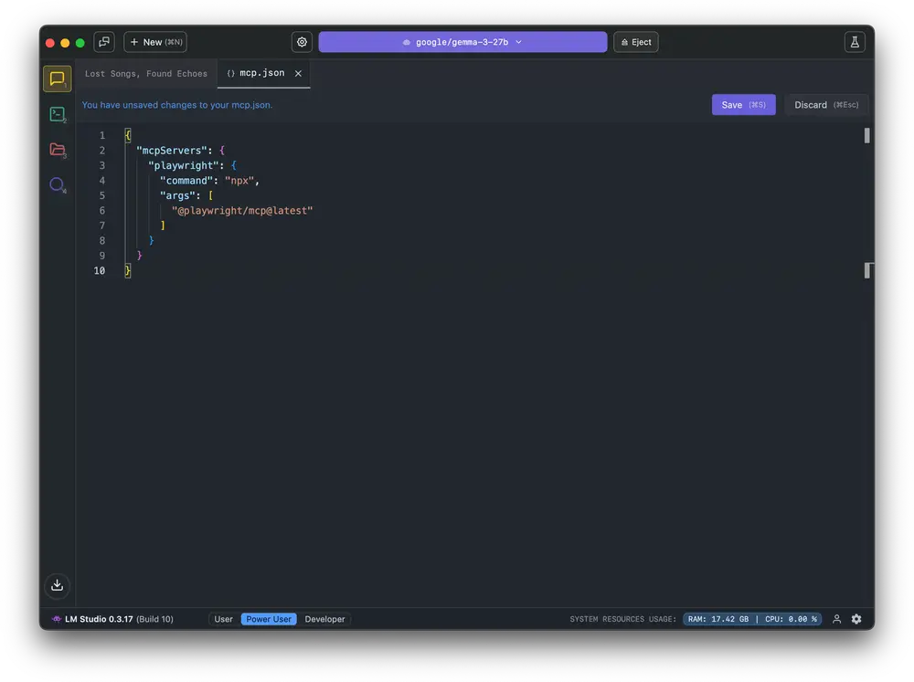 LM Studio 0.3.17 版本正式引入MCP支持