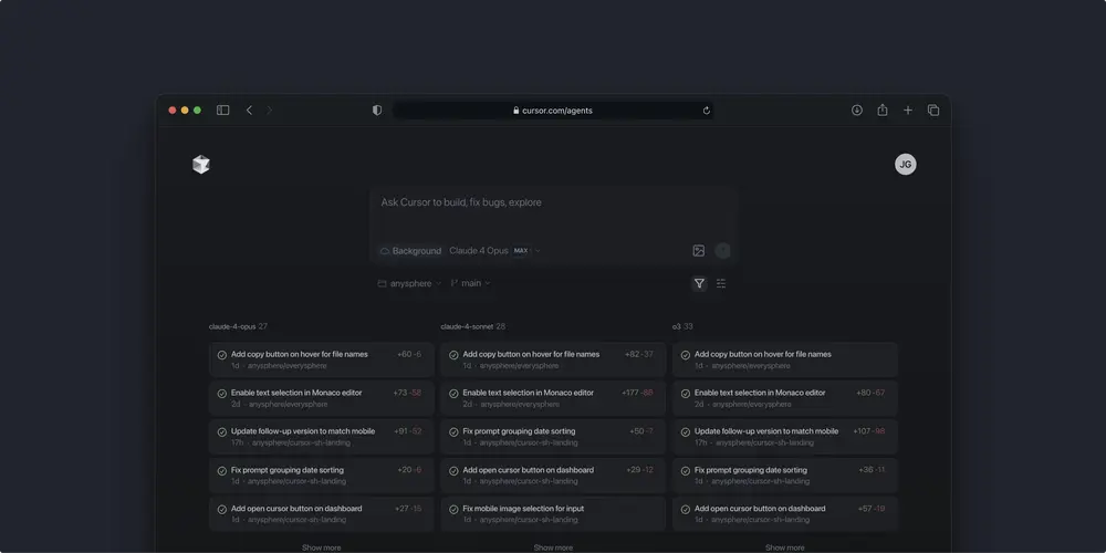 Cursor 推出网页版智能体平台，Anysphere 迈向多平台智能编码新时代