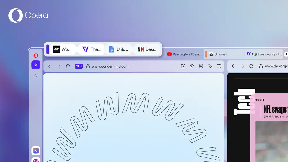 Opera 120发布：新增内置翻译器，分屏功能更强大