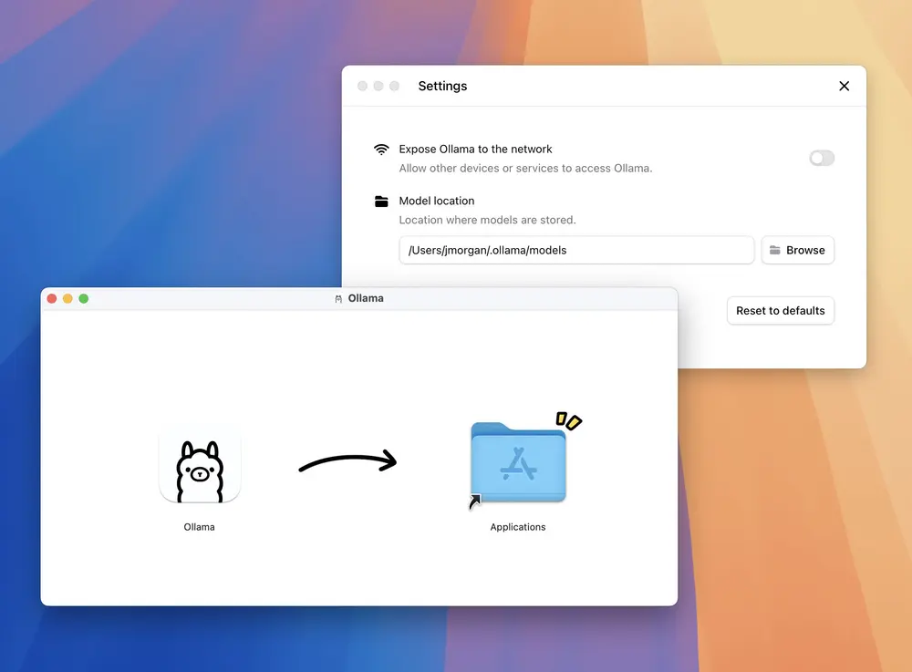 Ollama 0.9.5 发布:新增 macOS 和 Windows 应用程序设置