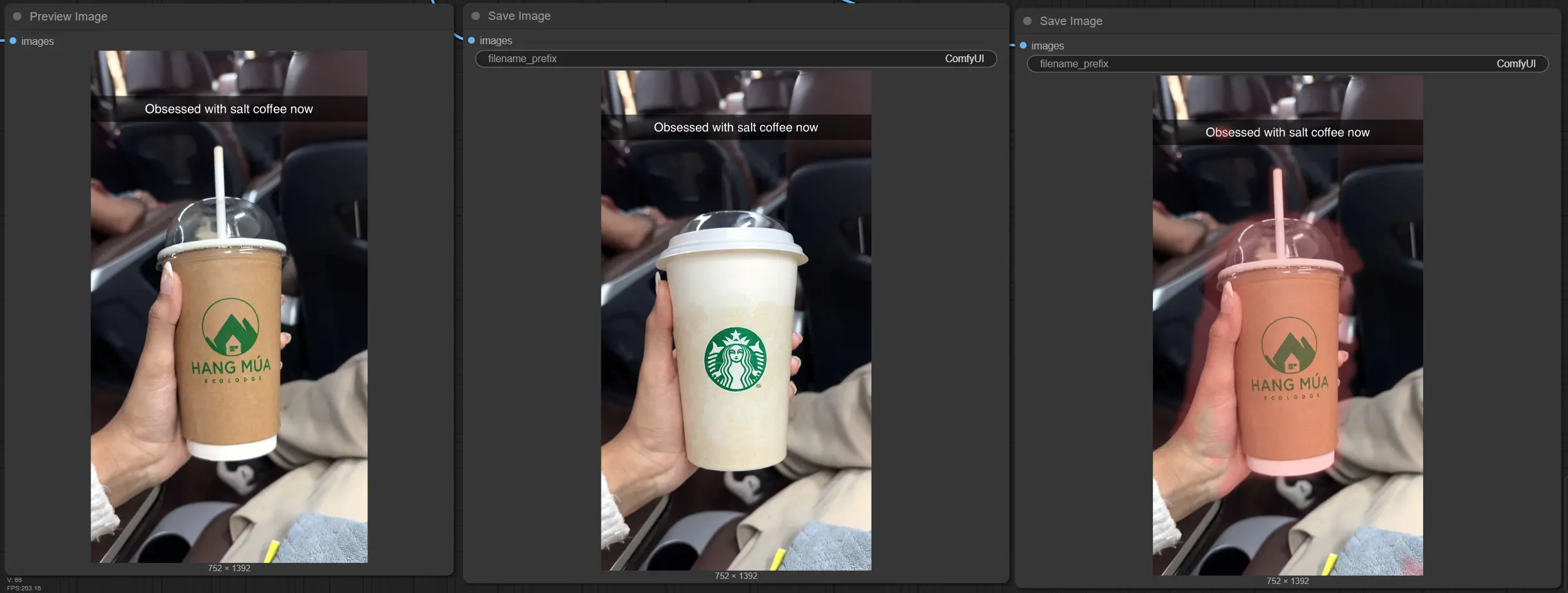 智能融合节点Flux Kontext Diff Merge:仅将Flux Kontext修改的部分选择性地融合回原始图像中,从而最大限度地保留图像细节和画质