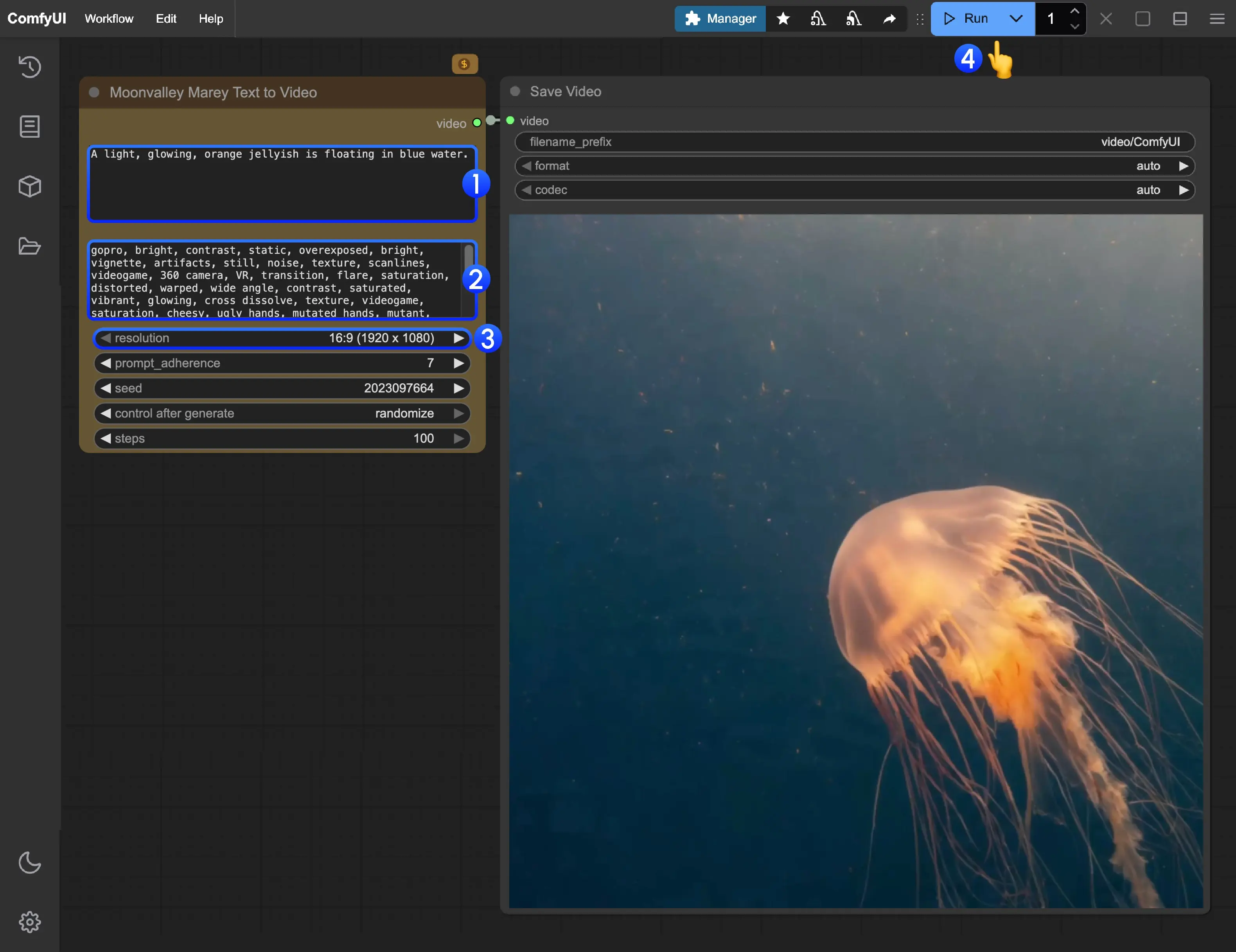在 ComfyUI 中使用 Moonvalley API 节点:文生视频、图生视频全流程详解