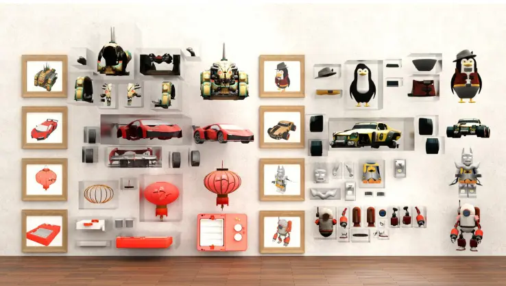  OmniPart：用于生成具有明确部件结构的 3D 对象的框架