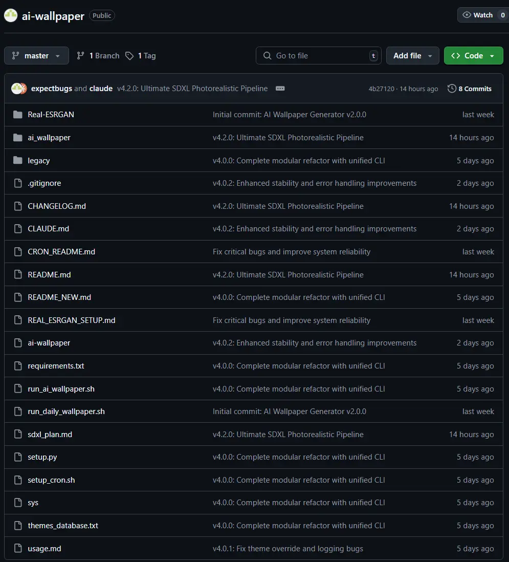 AI Wallpaper Generator 