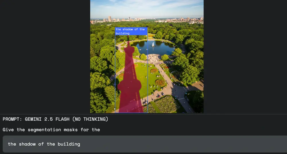 Gemini 2.5 实现对话式图像分割，用语言精准“圈出”图像中的目标