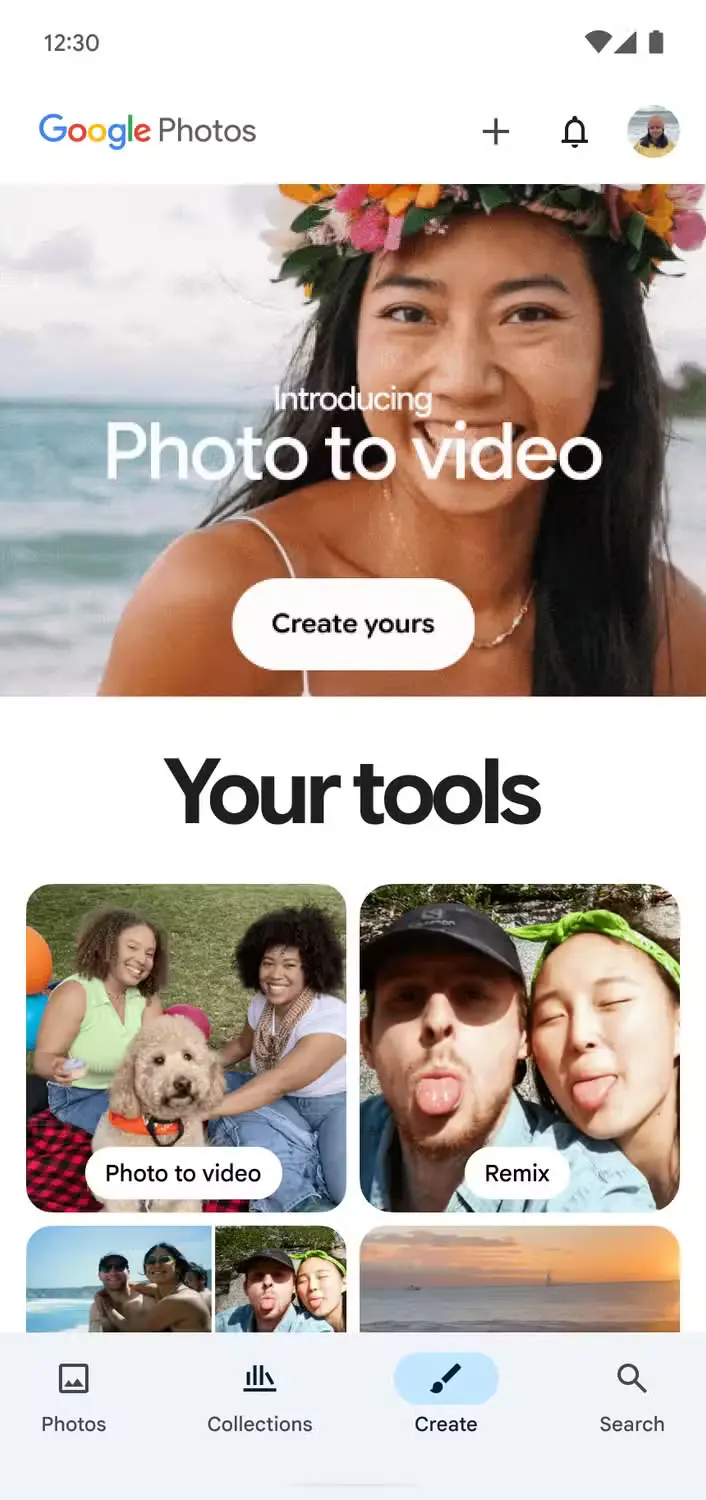 谷歌相册变身AI画室：老照片能动了，还能重绘成艺术作品