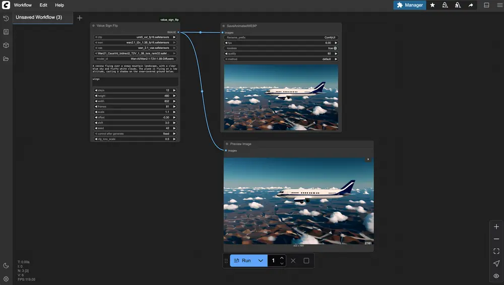 VSF for ComfyUI：在 Wan 2.1 中实现无需 CFG 的负面提示视频生成