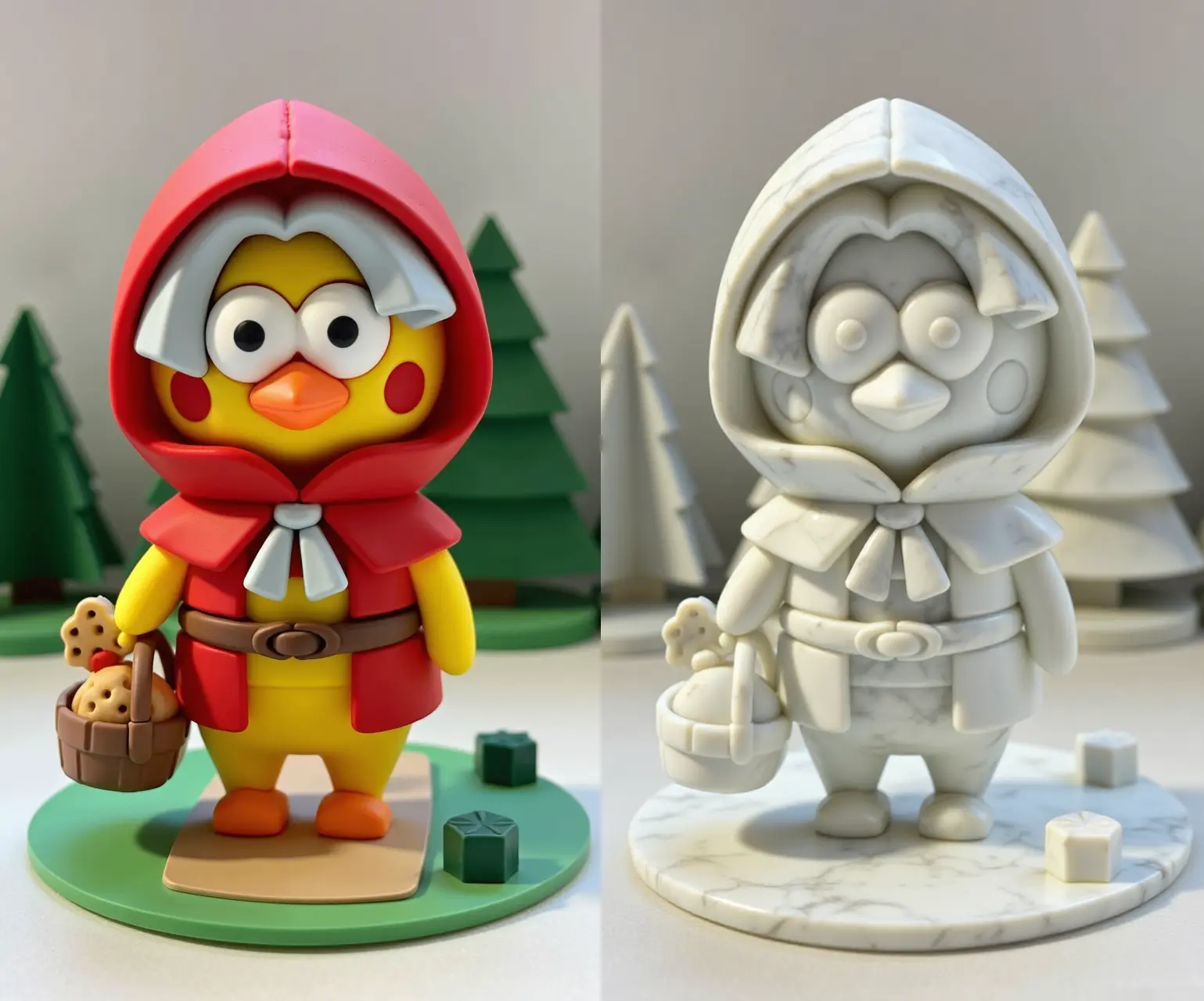 Marble Sculpture Kontext Dev LoRA