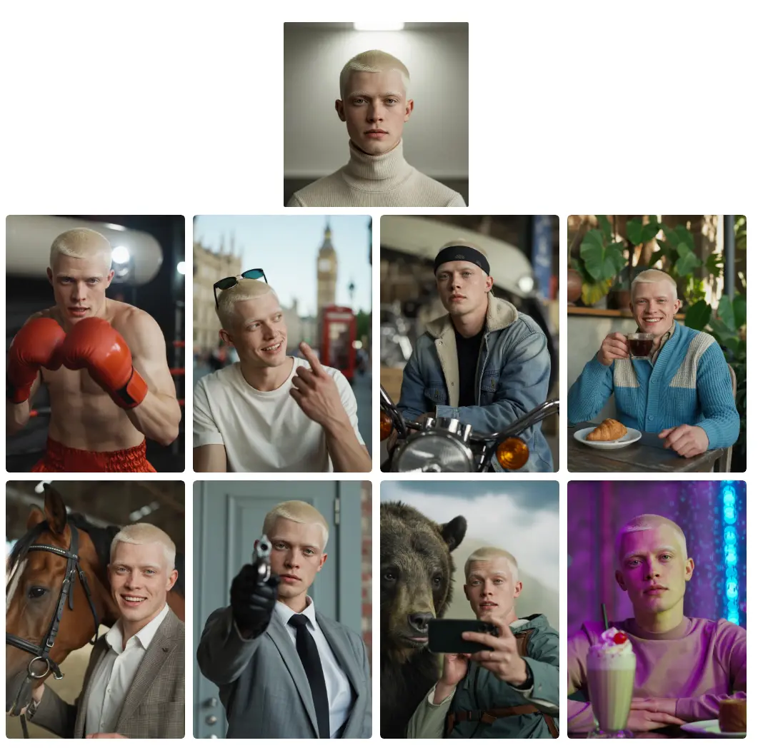 Ideogram推出角色一致性功能Ideogram Character，支持跨场景形象统一