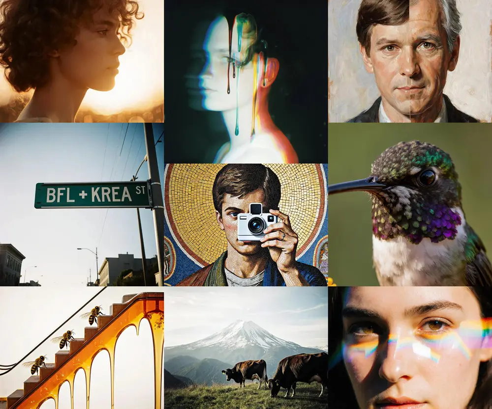 黑森林实验室联合 KREA AI 发布 FLUX.1 Krea [dev]： 实现更真实、更自然的图像生成