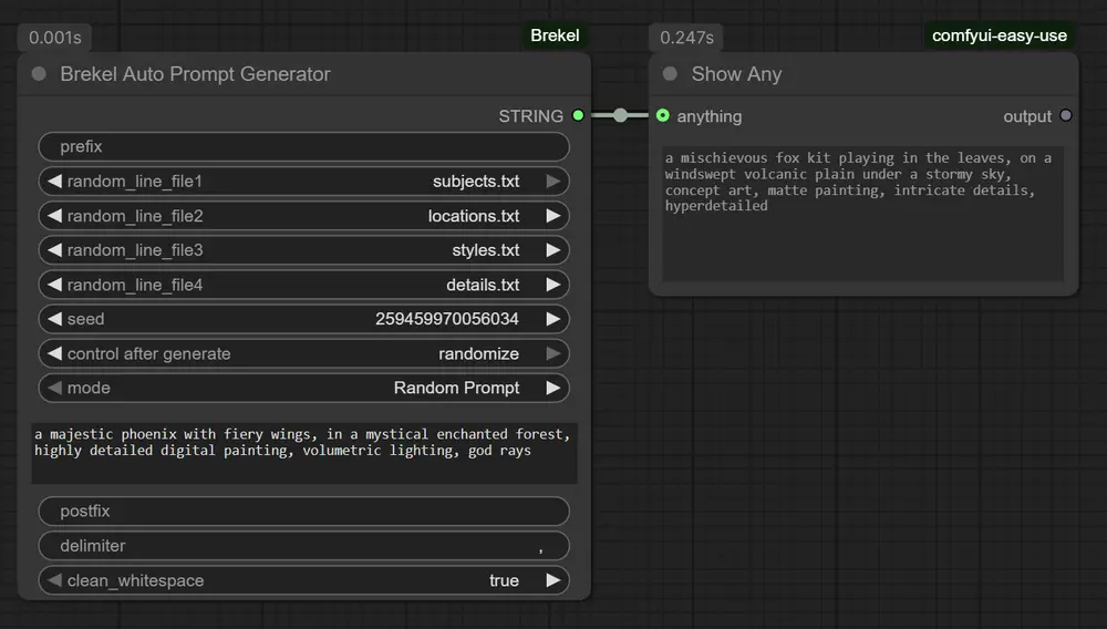 Brekel's Custom Nodes for ComfyUI:本地化提示工程增强套件