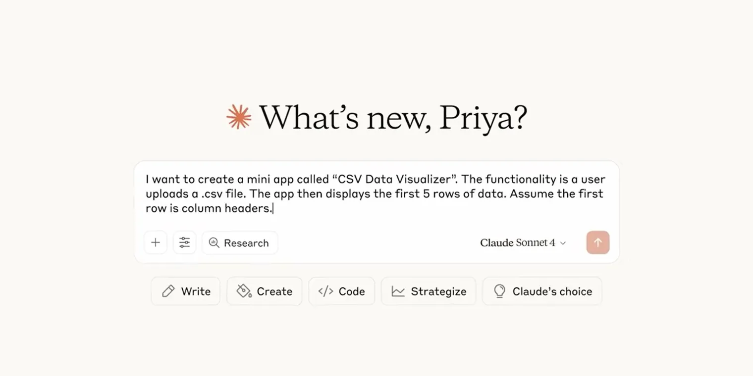 Claude Artifacts 更新：支持上传 PDF、图像和代码文件