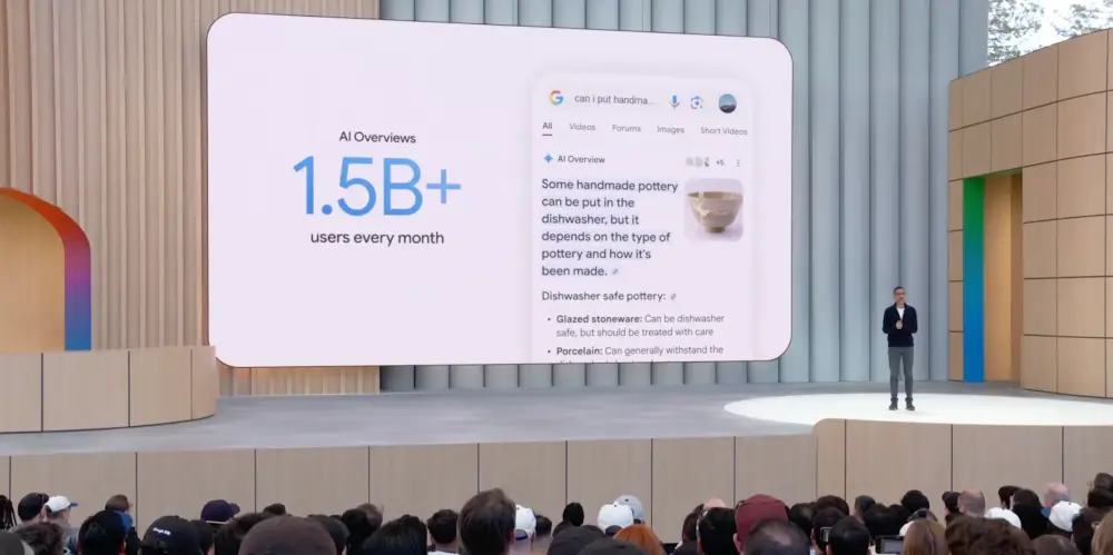 谷歌回应 AI 搜索争议:总点击量稳定,但“一些网站”已受影响