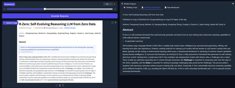 NuMarkdown-8B-Thinking 发布：首个具备推理能力的 OCR 视觉语言模型
