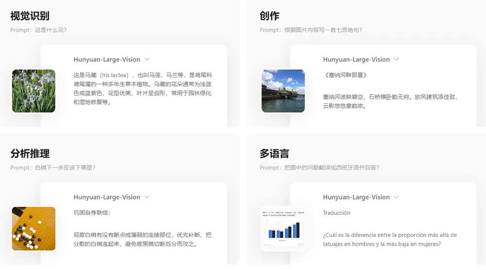 腾讯发布混元Large-Vision:支持原生分辨率输入的旗舰级多模态理解模型
